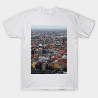 Aerial View of Central Milan T-Shirt